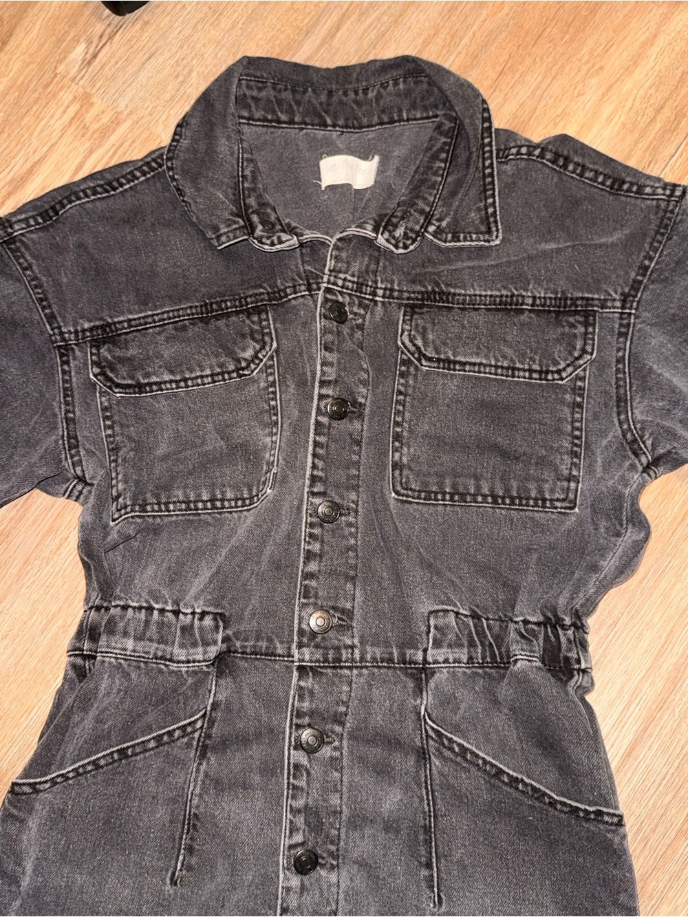 We The Free Black Marci Coveralls - Picture 3 of 4